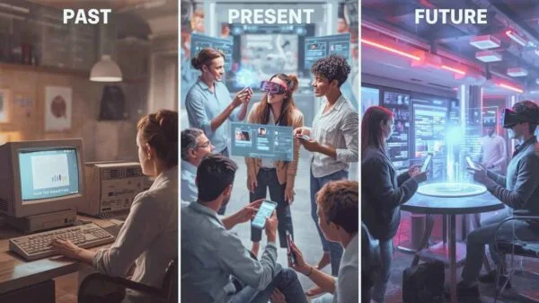 Past present and future of digital marketing