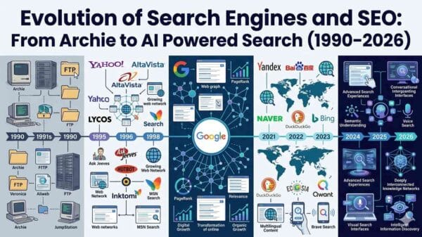 Evolution of search engines