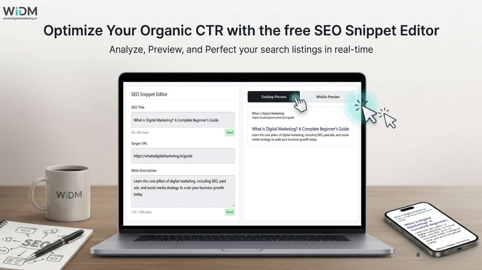 Search snippet blog